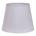 Duolla - Abajur pentru lampă de podea CLASSIC L E27, diametru 38 cm, alb