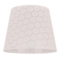 Duolla - Abajur pentru lampă de podea CLASSIC L E27, diametru 38 cm, alb