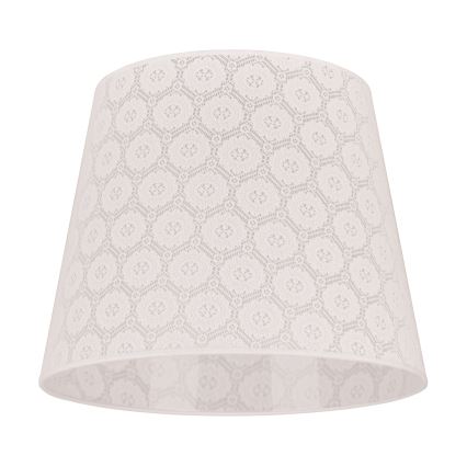Duolla - Abajur pentru lampă de podea CLASSIC L E27, diametru 38 cm, alb