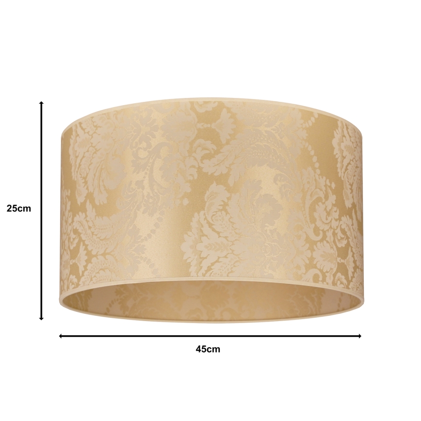 Duolla - Abajur universal ROLLER E27 diametru 45 cm auriu