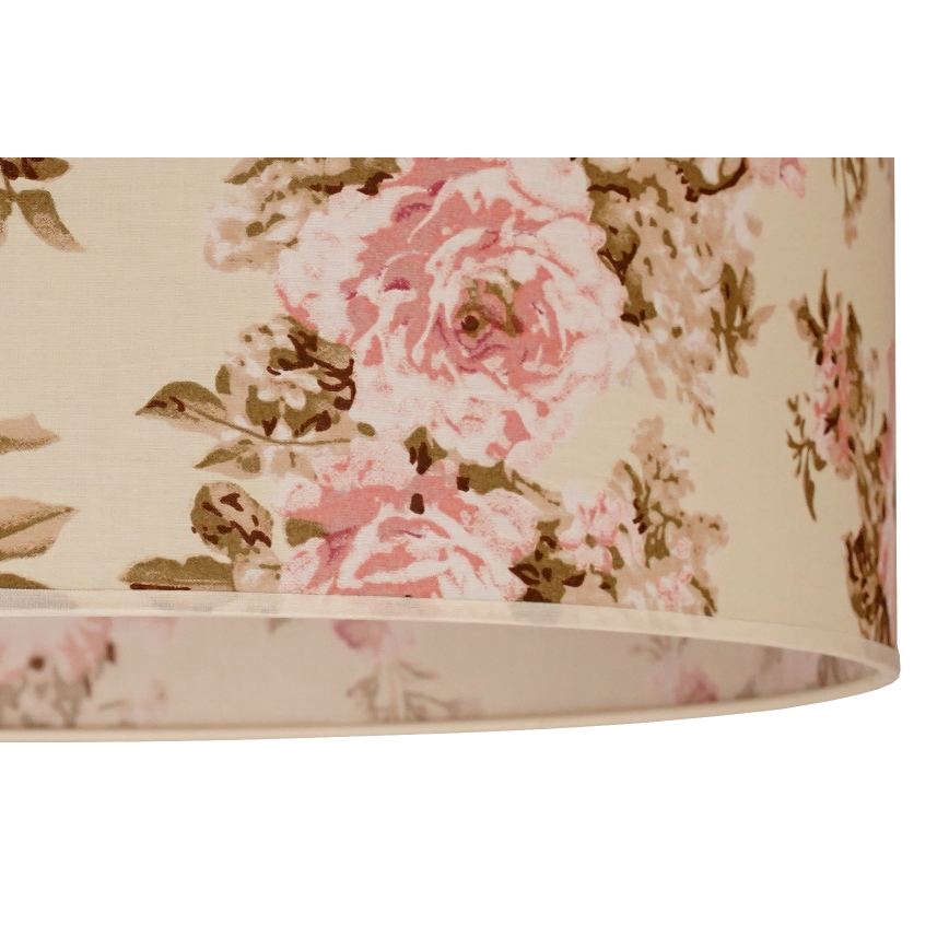 Duolla - Abajur universal ROLLER E27 diametru 45 cm, culoare roz