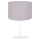 Duolla - Lampă de masă BRISTOL 1xE14/15W/230V gri/albă