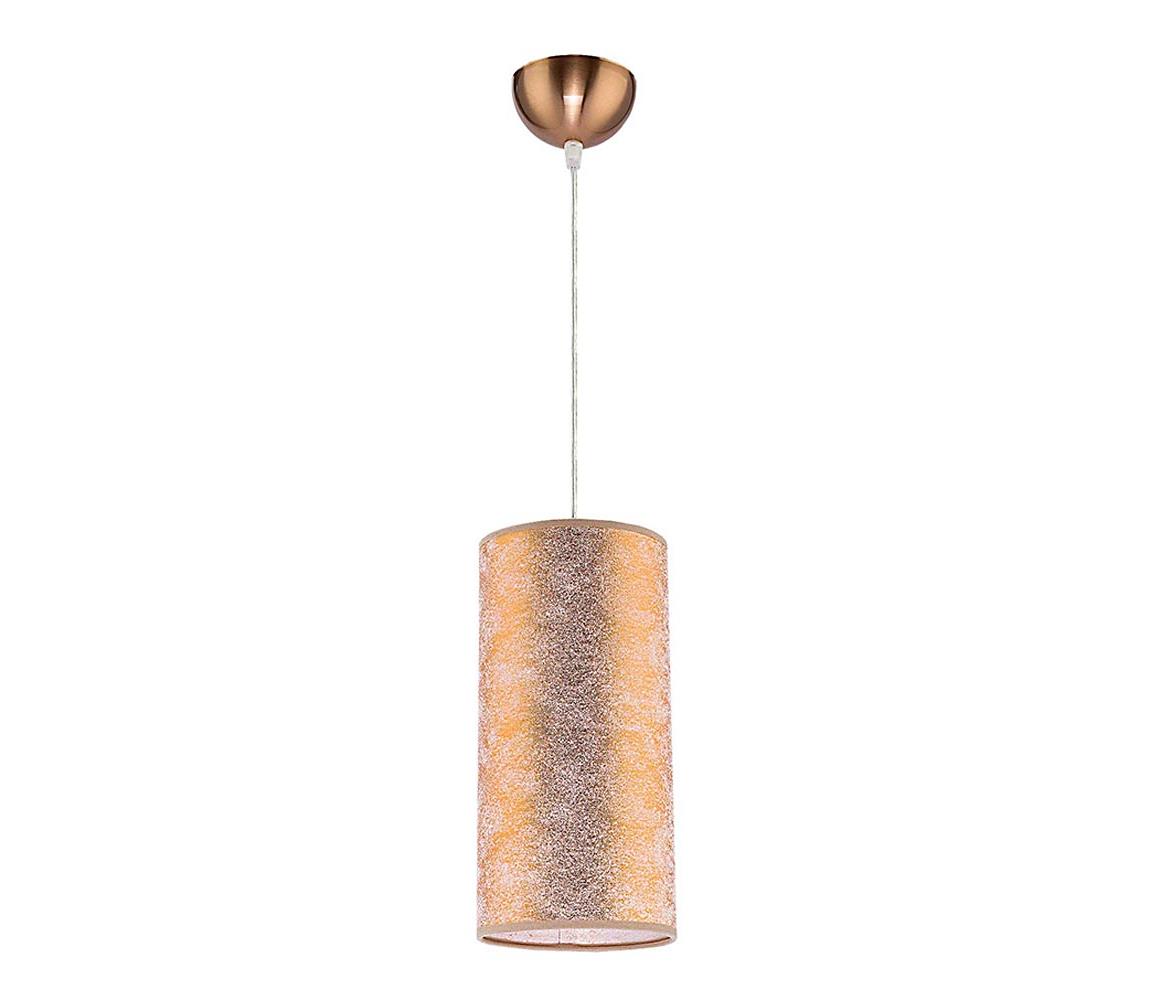 Lustră pe cablu CIGAR 1xE27/40W/230V de cupru