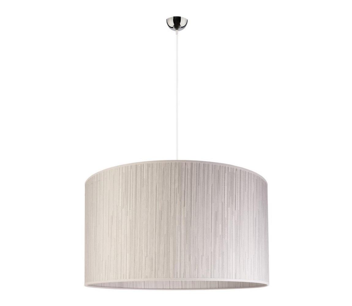 Lustră pe cablu ESSEX 1xE27/40W/230V argintie