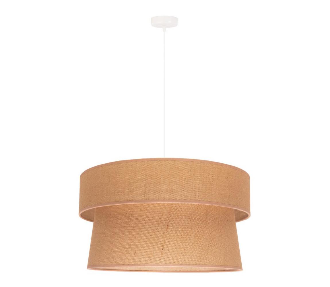 Lustră pe cablu ETNIC 1xE27/40W/230V bej