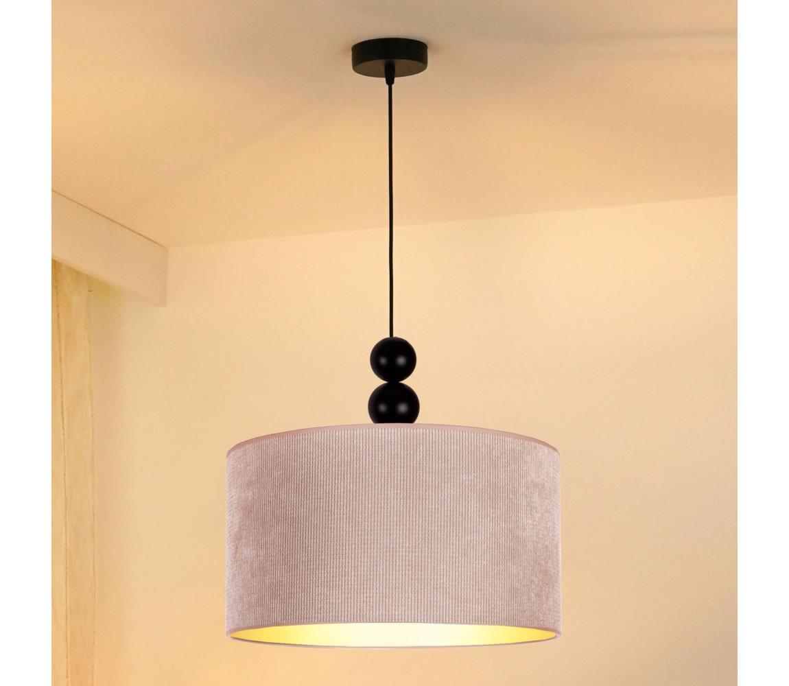 Lustră pe cablu LYON 1xE27/15W/230V bej