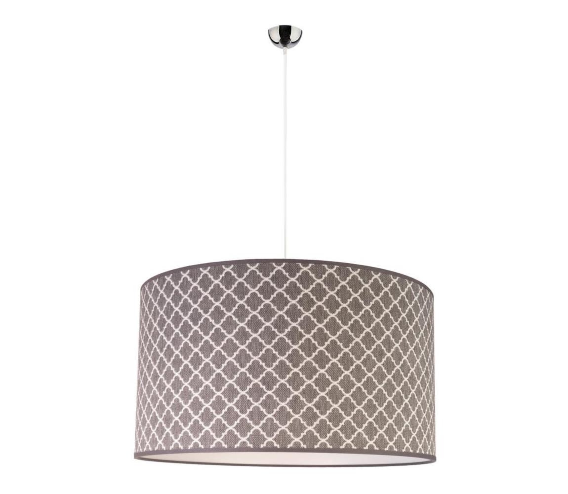 Lustră pe cablu MAROKO 1xE27/40W/230V gri