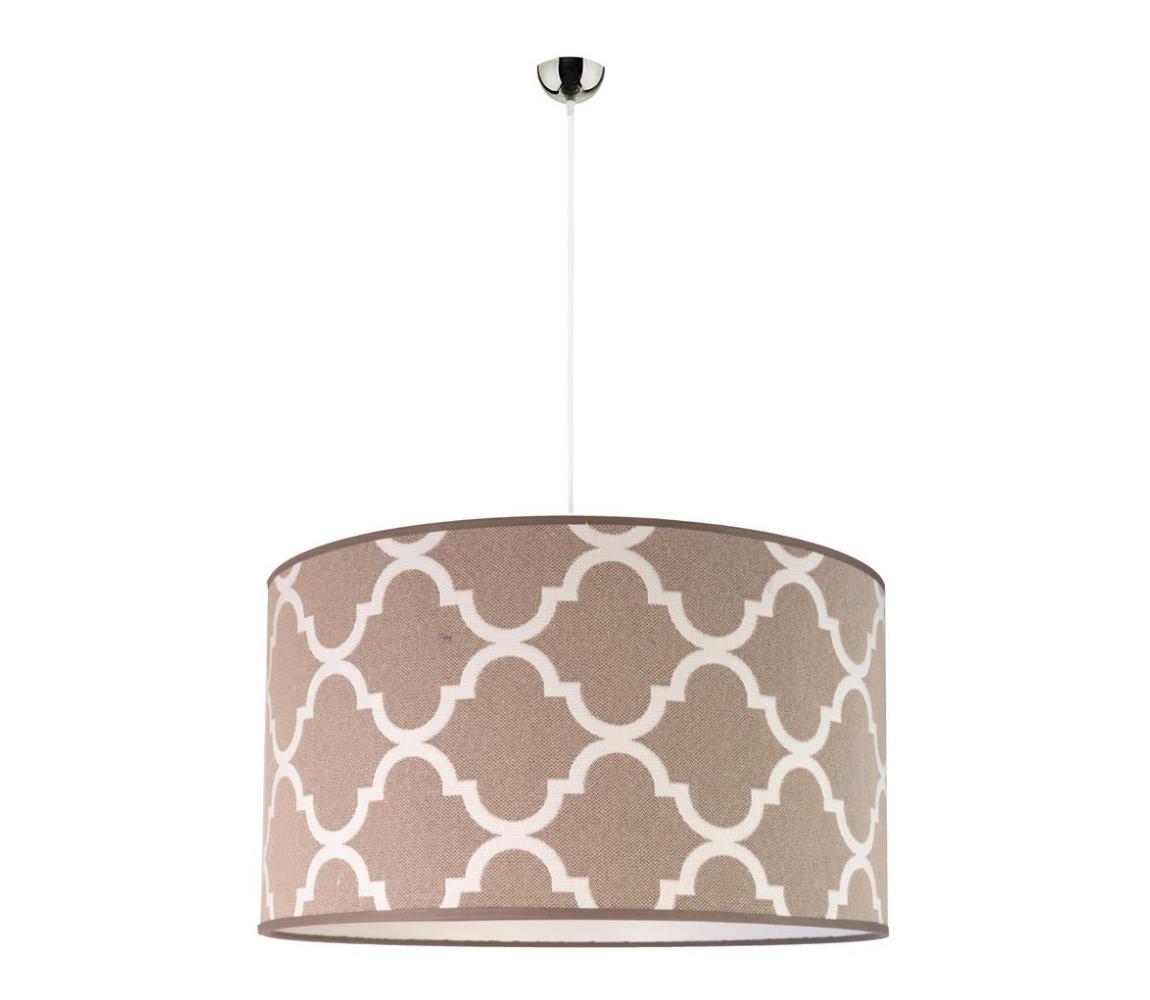 Lustră pe cablu MAROKO 1xE27/40W/230V maro