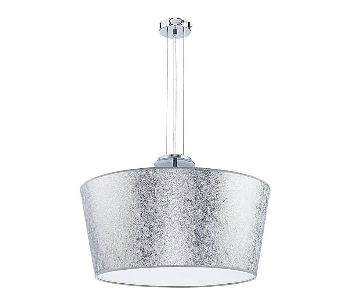 Lustră pe cablu OPERA 3xE14/40W/230V argintiu