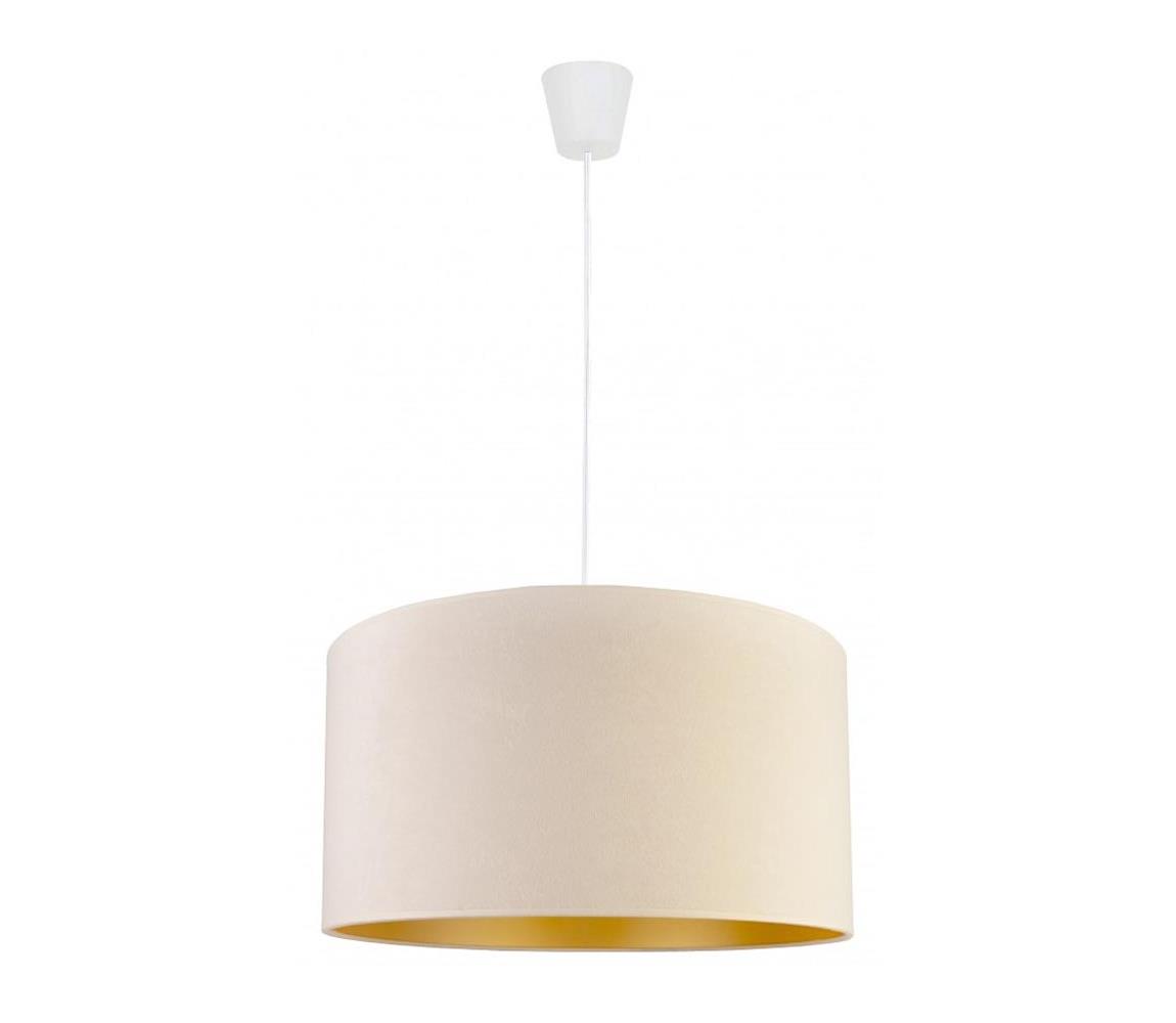 Lustră pe cablu ROLLER 1xE27/40W/230V crem