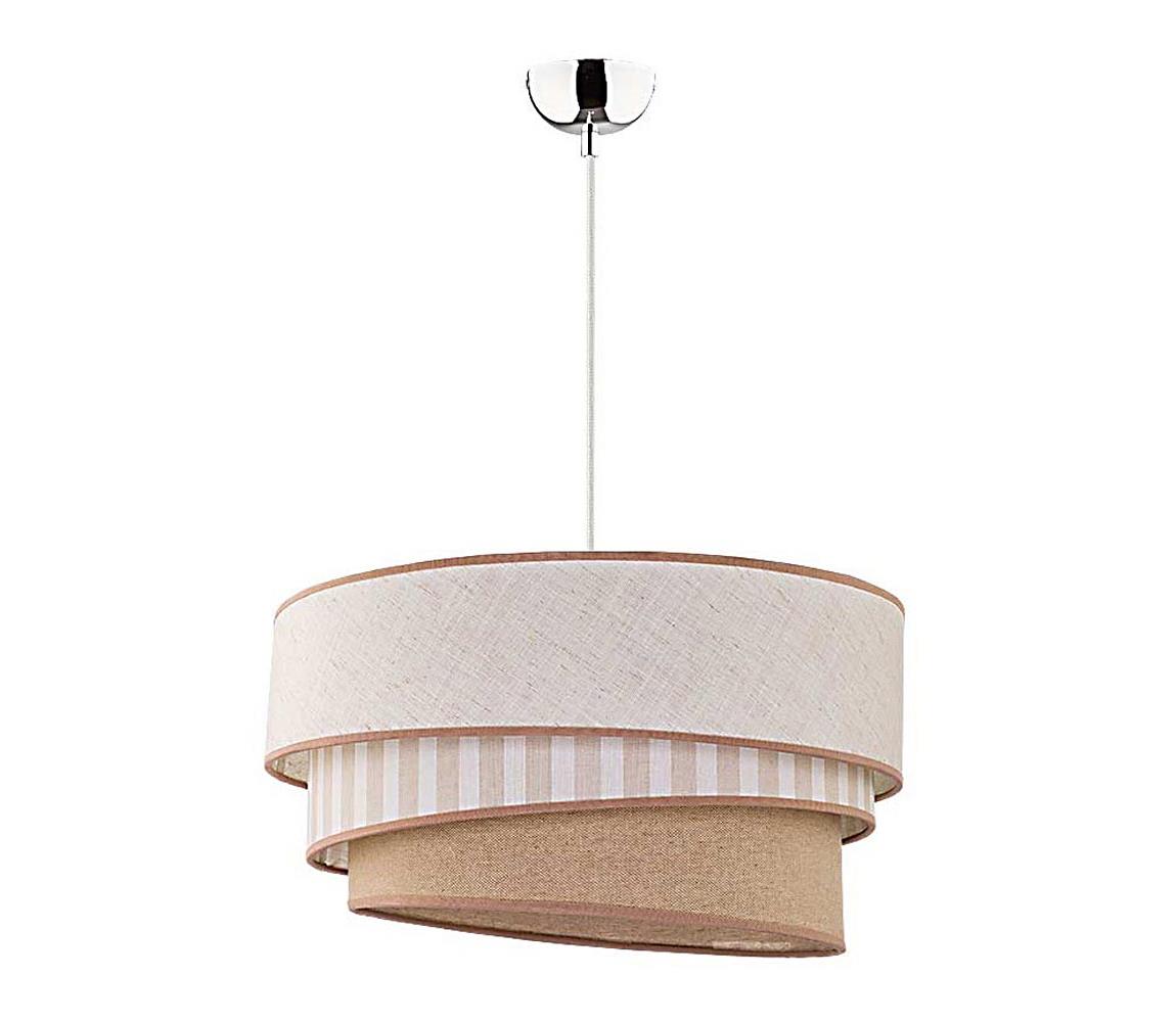 Lustră pe cablu TRIO 1xE27/40W/230V bej