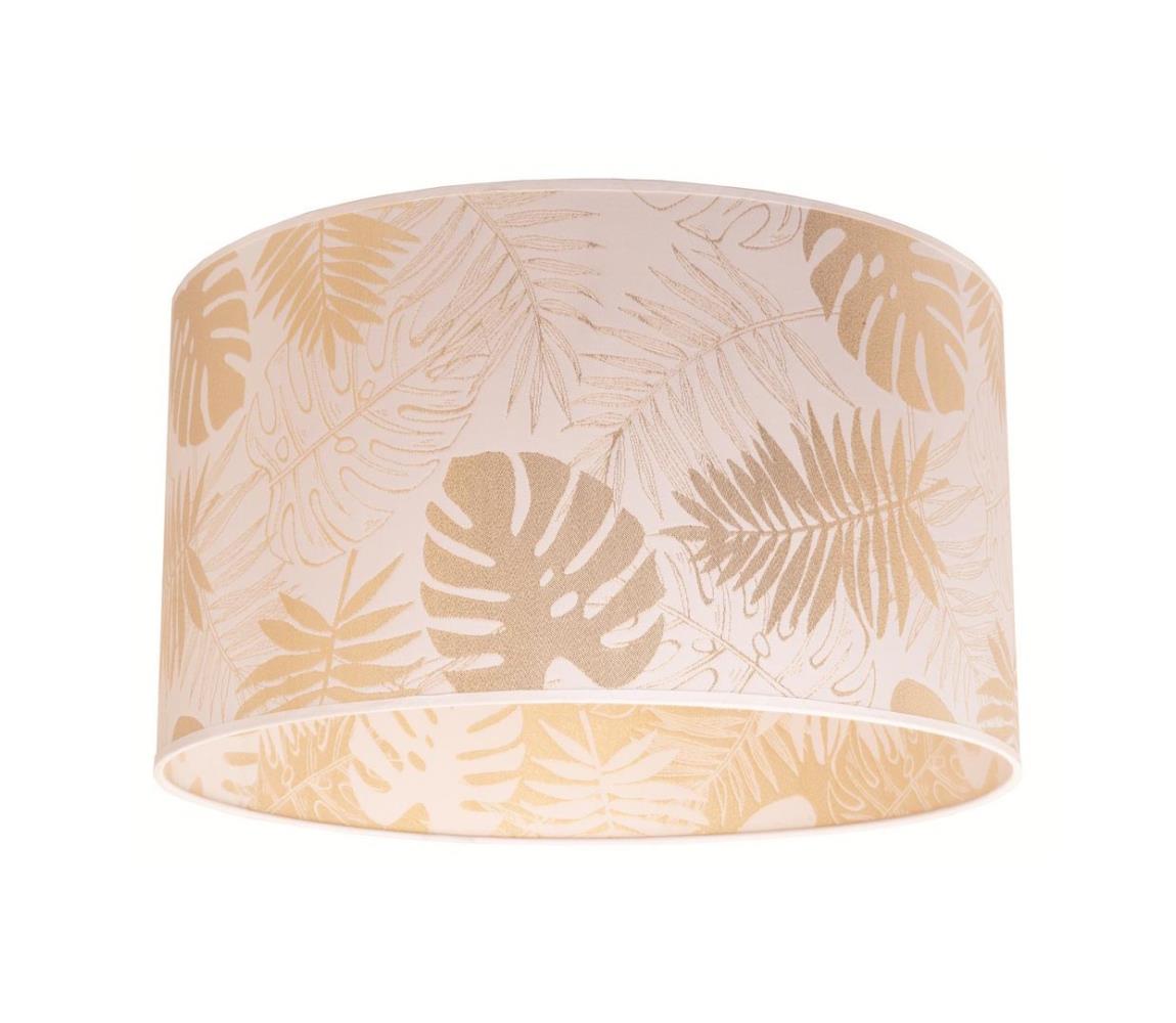 Plafonieră ARECA 1xE27/40W/230V alămie/albă