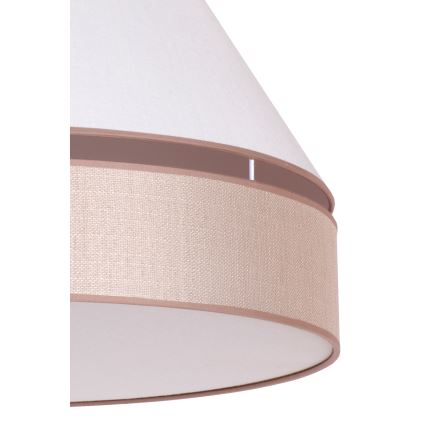 Duolla - Plafonieră AVIGNON 3xE27/15W/230V d. 60 cm albă/bej
