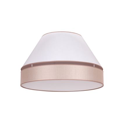Duolla - Plafonieră AVIGNON 3xE27/15W/230V d. 60 cm albă/bej