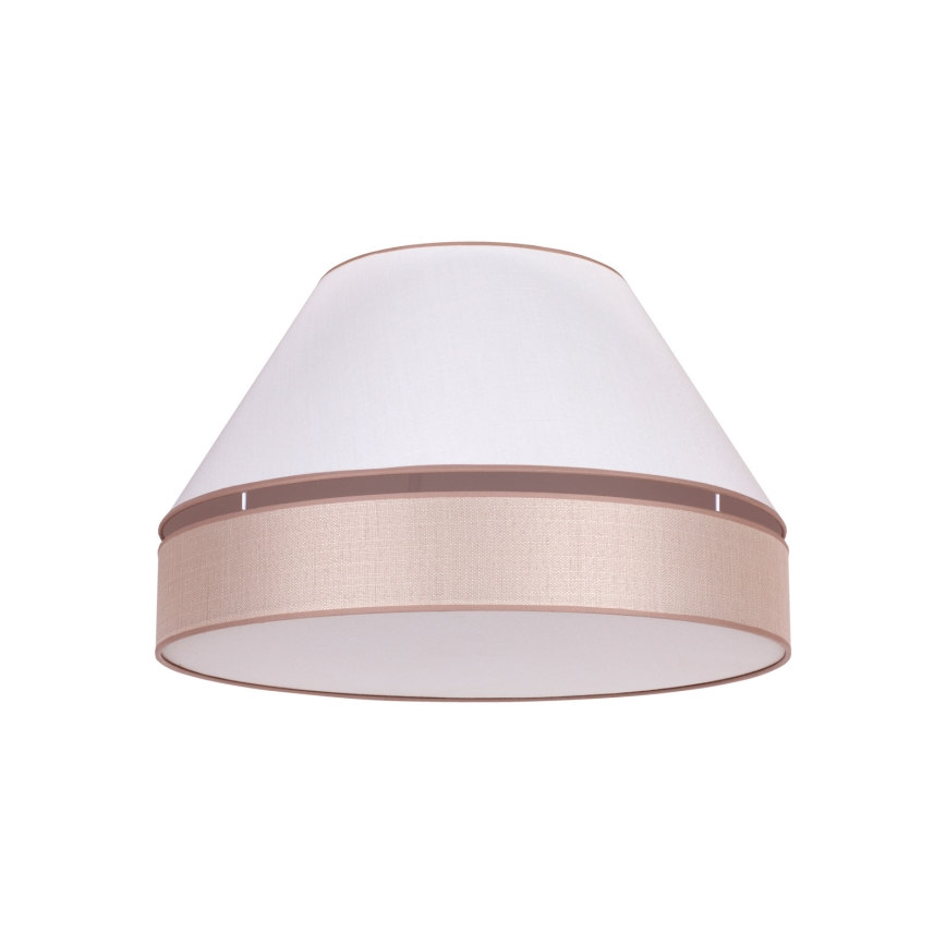Duolla - Plafonieră AVIGNON 3xE27/15W/230V d. 60 cm albă/bej
