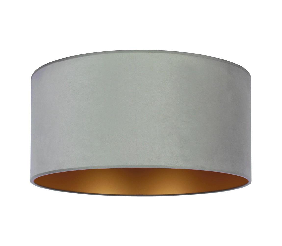 Plafonieră BRISTOL 3xE27/15W/230V d. 60 cm verde deschis/aurie