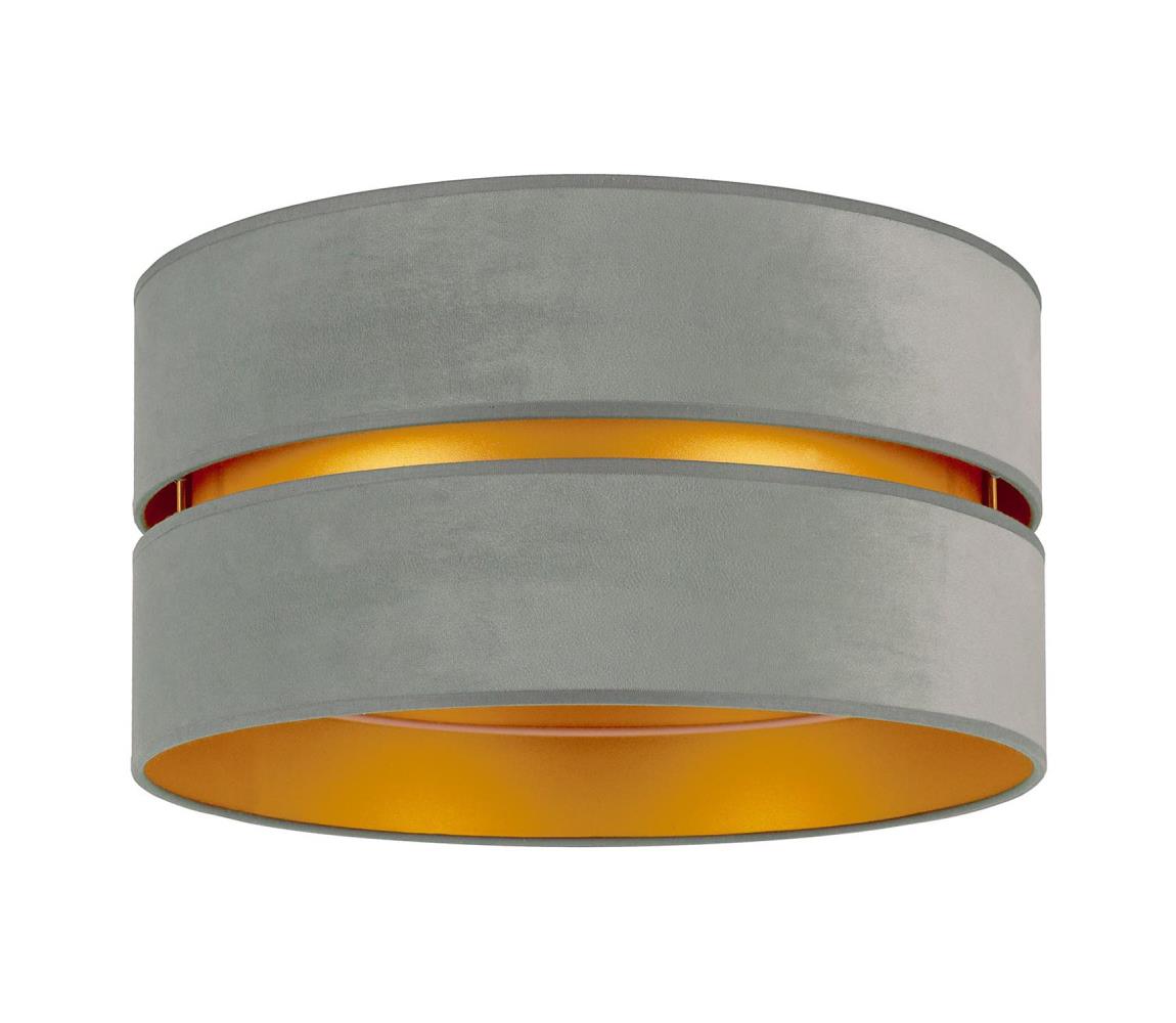 Plafonieră DUO 1xE27/15W/230V verde închis/aurie