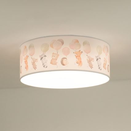 Duolla - Plafonieră LED pentru copii CORTINA LED/26W/230V diam. 40 cm 4000K