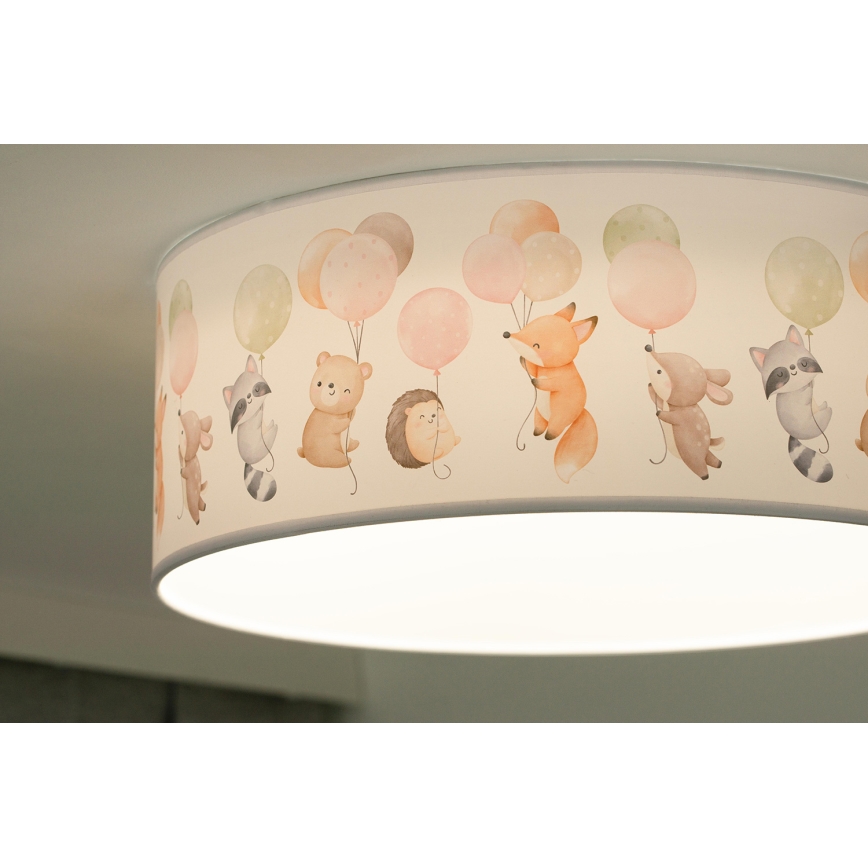 Duolla - Plafonieră LED pentru copii CORTINA LED/26W/230V diam. 40 cm 4000K