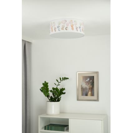 Duolla - Plafonieră LED pentru copii CORTINA LED/26W/230V diam. 40 cm 4000K