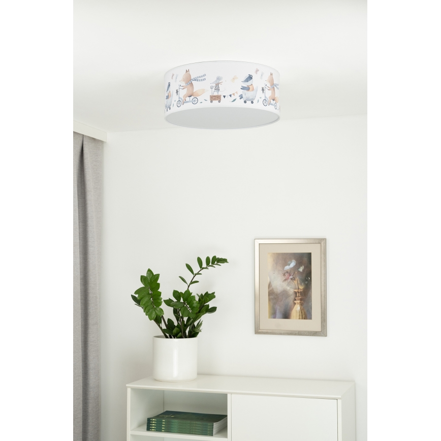 Duolla - Plafonieră LED pentru copii CORTINA LED/26W/230V diam. 40 cm 4000K
