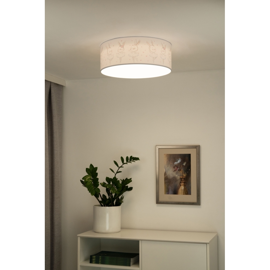 Duolla - Plafonieră LED pentru copii CORTINA LED/26W/230V diam. 40 cm 4000K