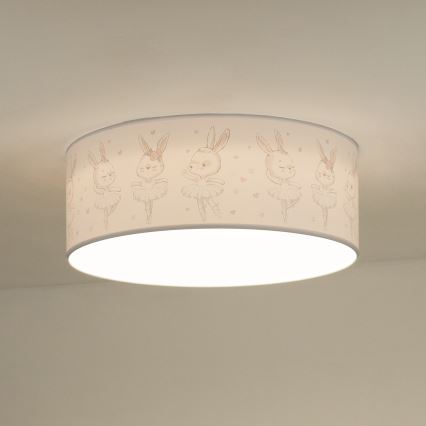 Duolla - Plafonieră LED pentru copii CORTINA LED/26W/230V diam. 40 cm 4000K