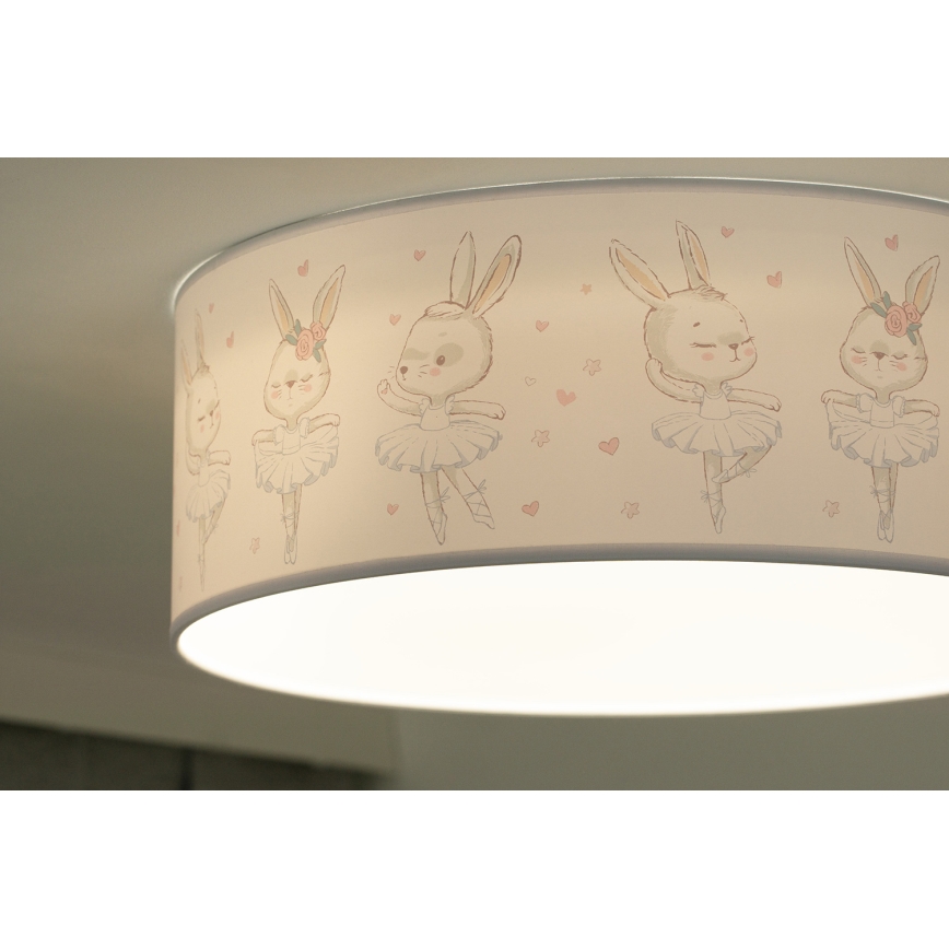 Duolla - Plafonieră LED pentru copii CORTINA LED/26W/230V diam. 40 cm 4000K