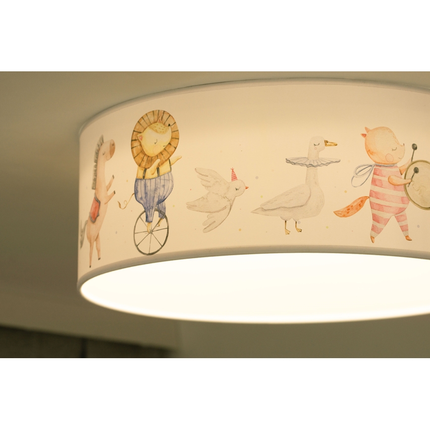 Duolla - Plafonieră LED pentru copii CORTINA LED/26W/230V diam. 40 cm 4000K
