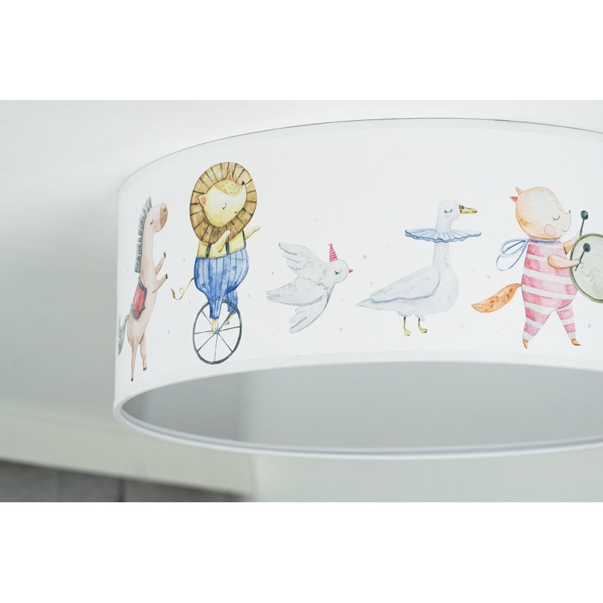 Duolla - Plafonieră LED pentru copii CORTINA LED/26W/230V diam. 40 cm 4000K
