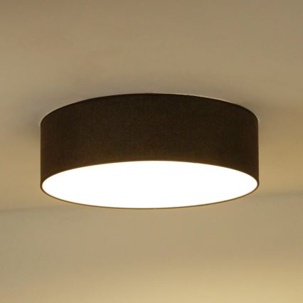 Duolla - Plafonier LED CORTINA LED/26W/230V diam. 30 cm 4000K maro