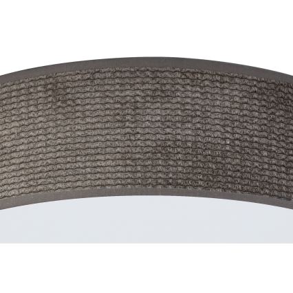 Duolla - Plafonier LED CORTINA LED/26W/230V diam. 30 cm 4000K maro