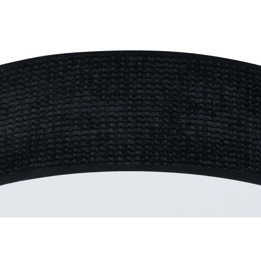 Duolla - Plafonieră LED CORTINA LED/26W/230V diam. 30 cm 4000K negru