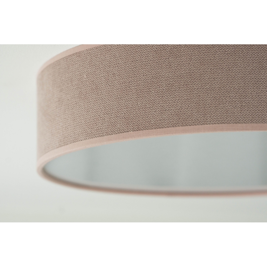 Duolla - Plafonier LED CORTINA LED/26W/230V diametru 30 cm 4000K roz roz