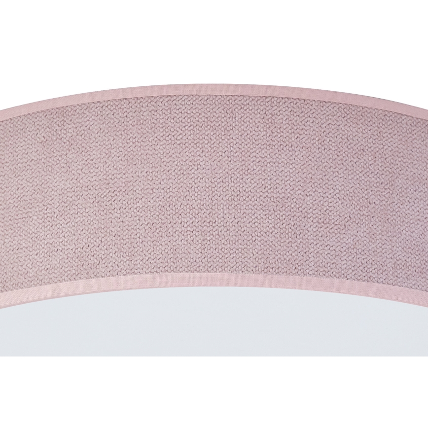 Duolla - Plafonier LED CORTINA LED/26W/230V diametru 30 cm 4000K roz roz