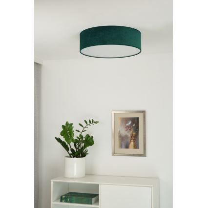 Duolla - Plafonier LED CORTINA LED/26W/230V diametru 30 cm 4000K verde