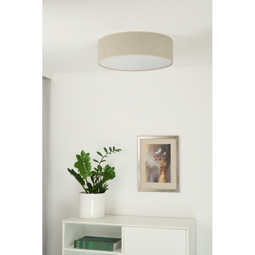 Duolla - Plafonier LED CORTINA LED/26W/230V diametru 45 cm 4000K bejliu