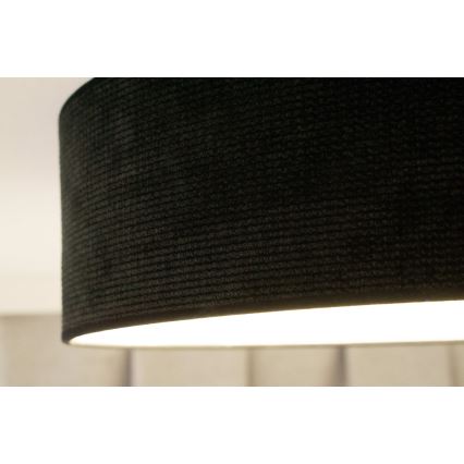 Duolla - Plafonieră LED CORTINA LED/26W/230V diametru 45 cm 4000K negru