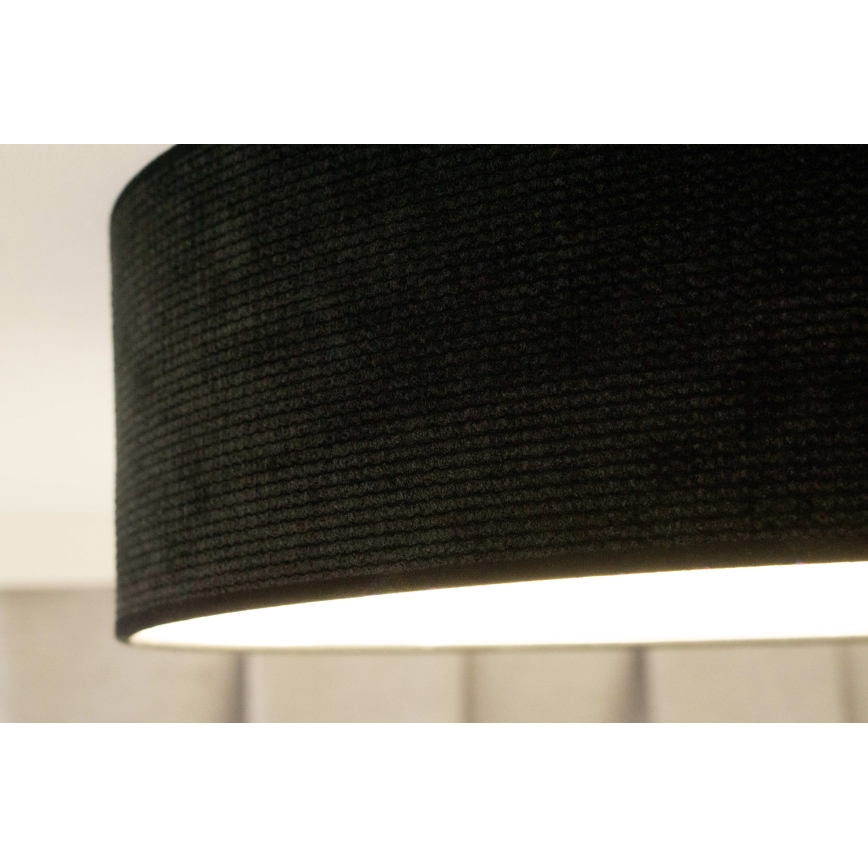 Duolla - Plafonieră LED CORTINA LED/26W/230V diametru 45 cm 4000K negru