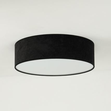 Duolla - Plafonieră LED CORTINA LED/26W/230V diametru 45 cm 4000K negru