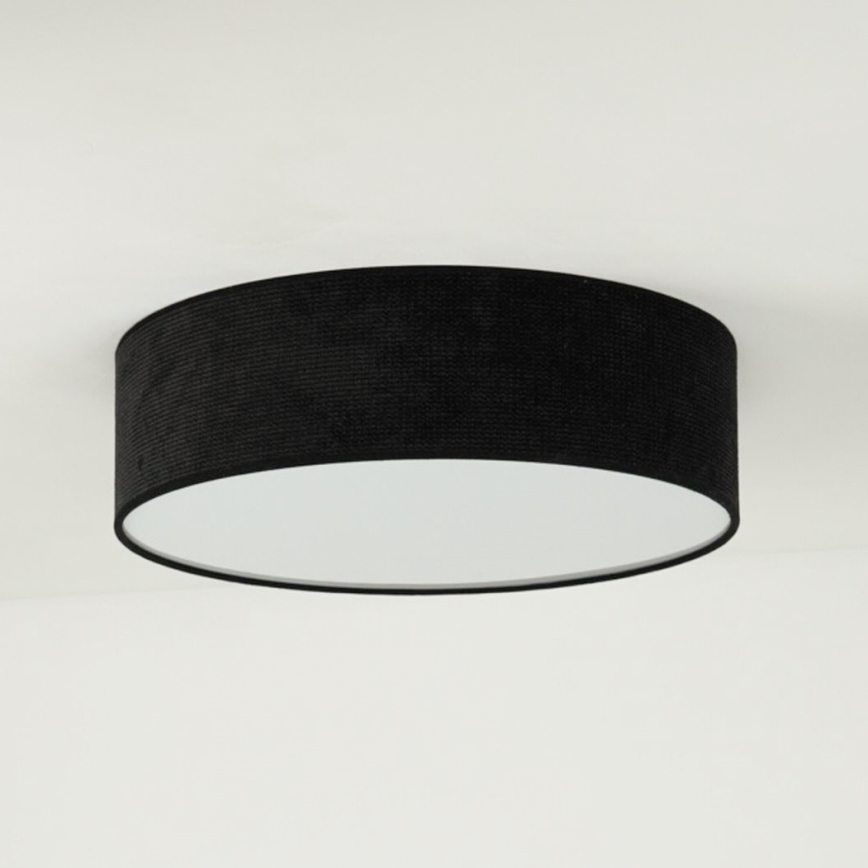 Duolla - Plafonieră LED CORTINA LED/26W/230V diametru 45 cm 4000K negru