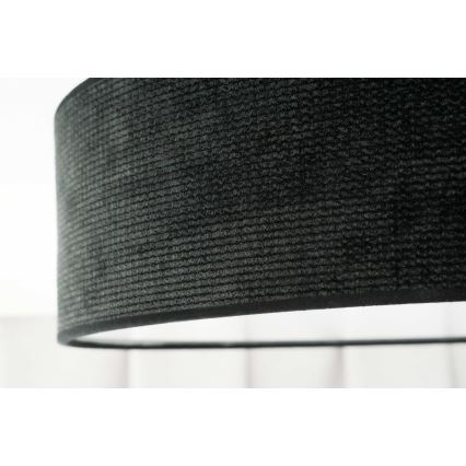 Duolla - Plafonieră LED CORTINA LED/26W/230V diametru 45 cm 4000K negru
