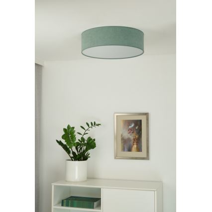 Duolla - Plafonier LED CORTINA LED/26W/230V diametru 45 cm 4000K turcoaz