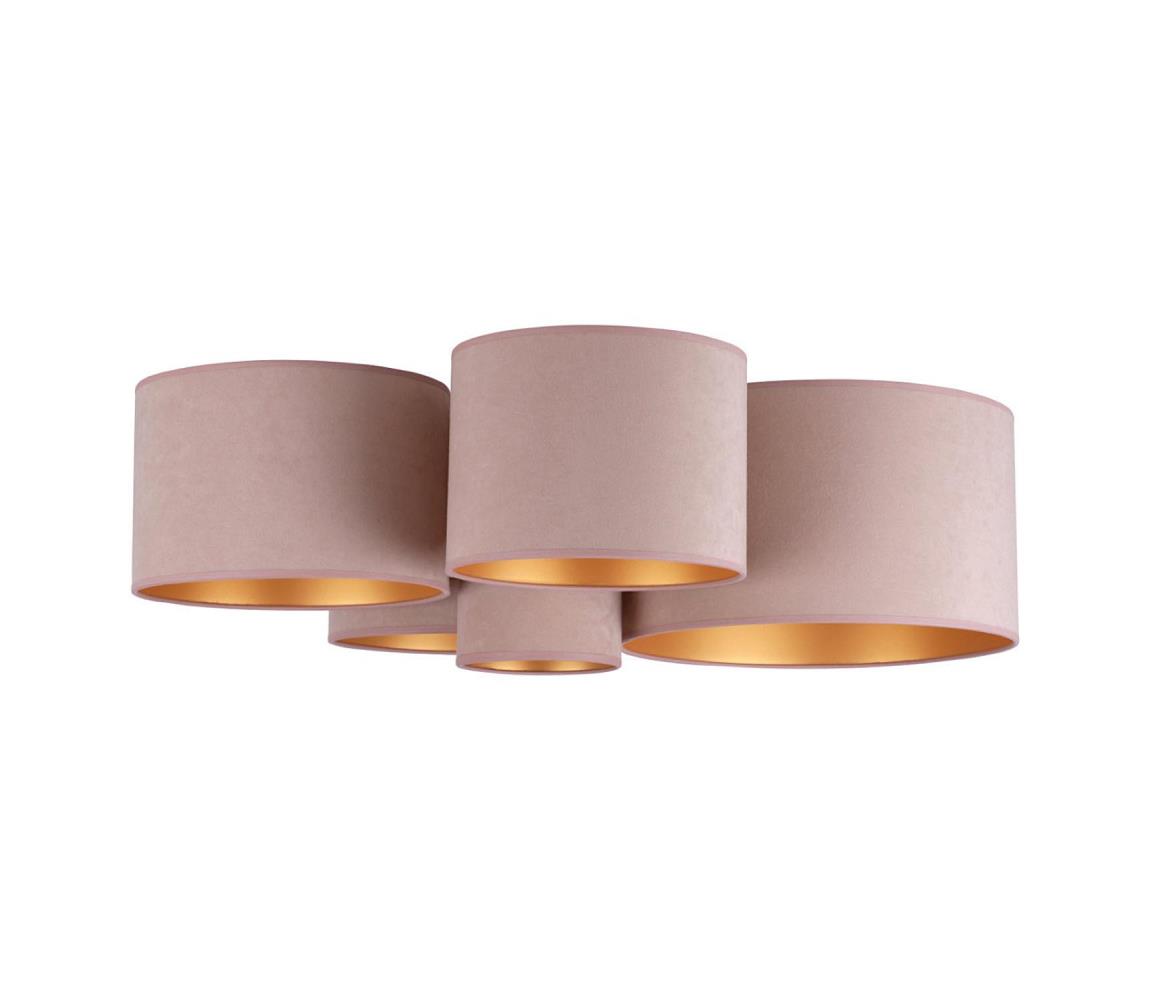 Plafonieră ROLLER PENTO 5xE27/60W/230V maro