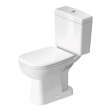 Duravit 21110100002 - vas WC combinat D-CODE, ceramică, alb lucios