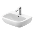 Duravit 23105500002 - Lavoar suspendat D-CODE 55 x 43 cm, ceramică, alb lucios