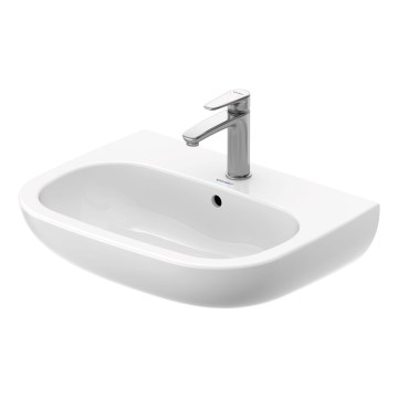 Duravit 23106000002 - Lavoar suspendat D-CODE 60x46 cm ceramică/alb lucios