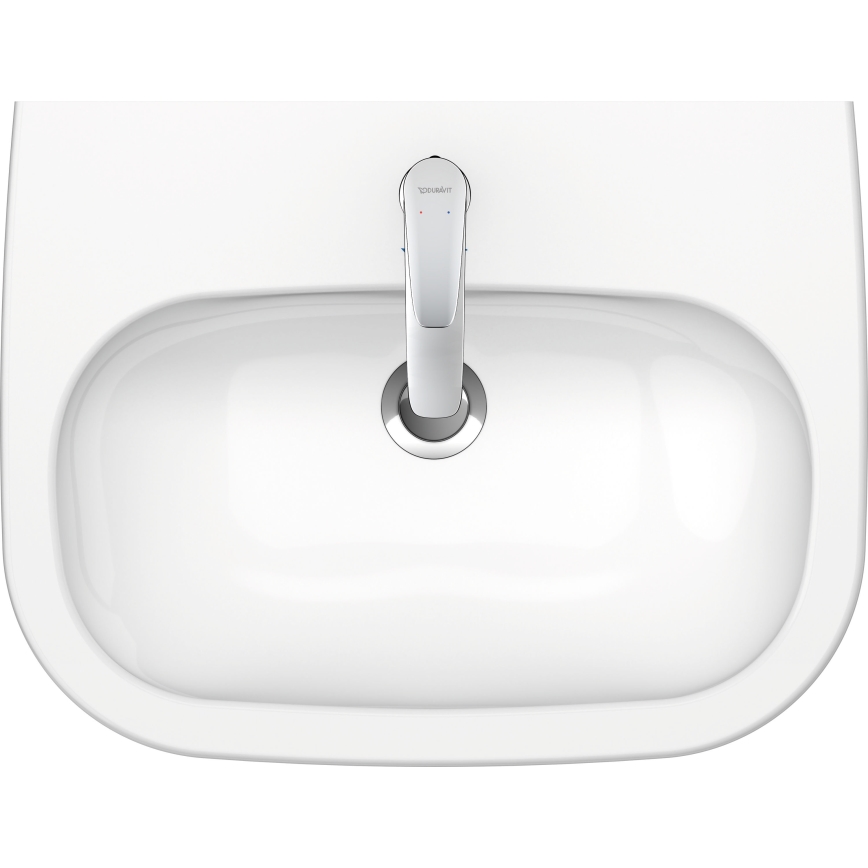 Duravit 23106000002 - Lavoar suspendat D-CODE 60x46 cm ceramică/alb lucios