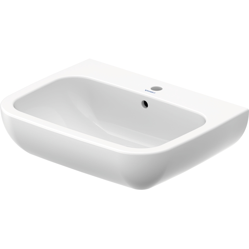 Duravit 23106500002 - Lavoar suspendat D-CODE 65x50 cm, ceramică/alb lucios