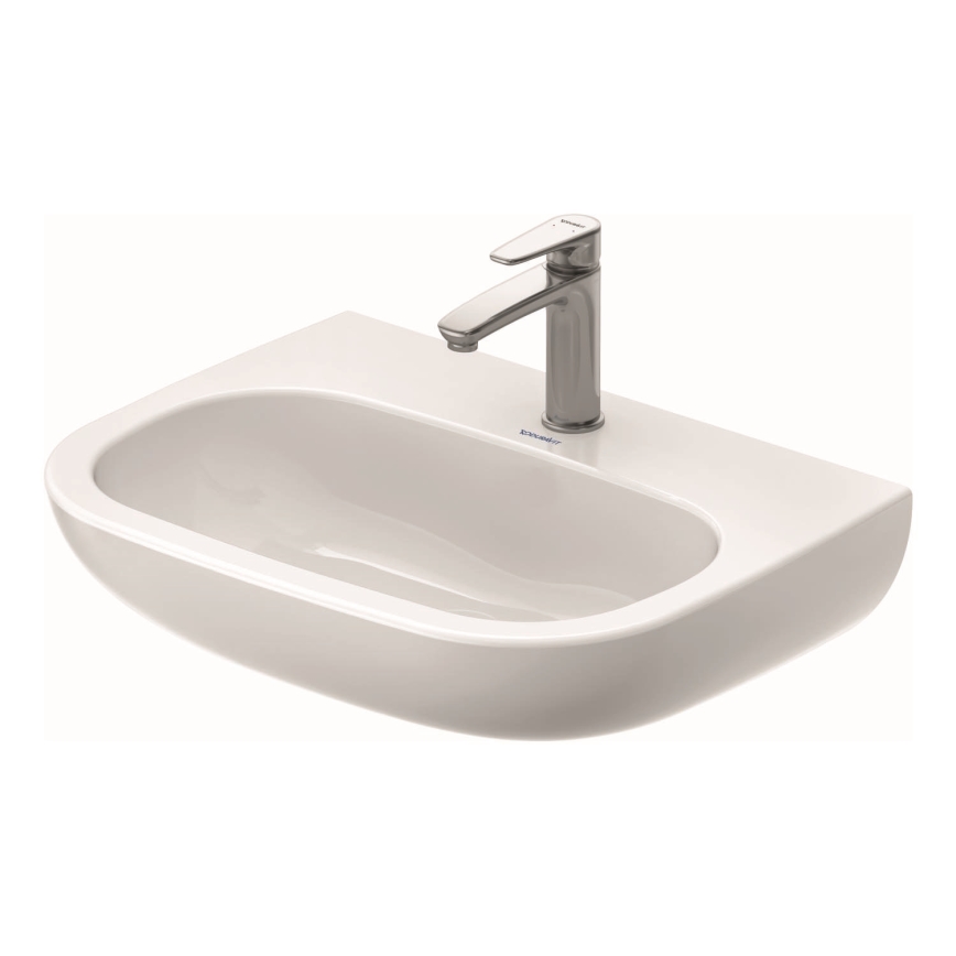 Duravit 23116000002 - Lavoar suspendat D-CODE 60x46 cm ceramică/alb lucios
